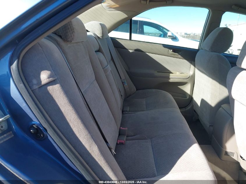 2002 Toyota Camry Le VIN: 4T1BE32K72U614450 Lot: 43843646