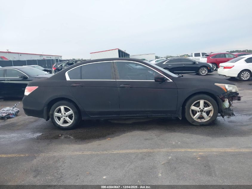 2009 Honda Accord 2.4 Lx VIN: 1HGCP26389A200722 Lot: 43843647