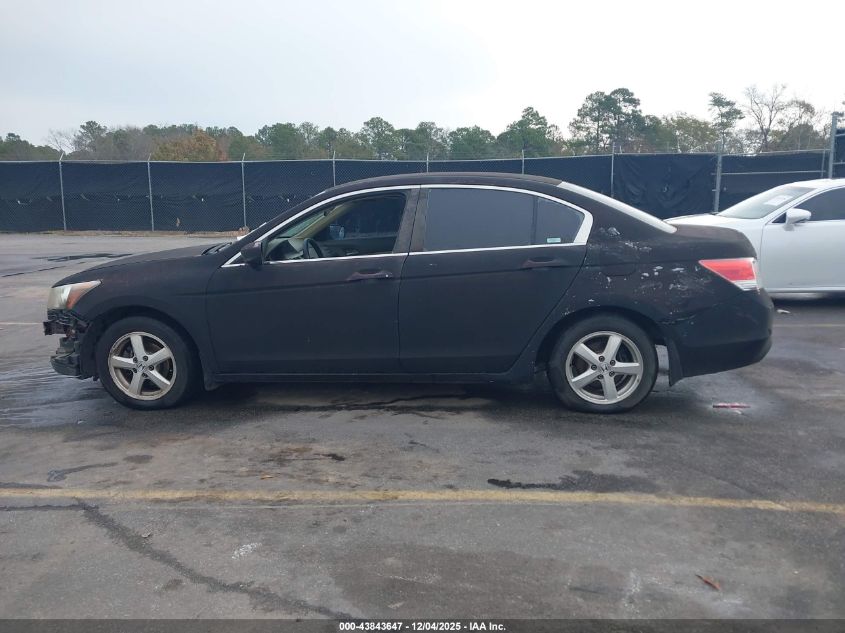 2009 Honda Accord 2.4 Lx VIN: 1HGCP26389A200722 Lot: 43843647