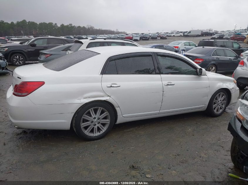 2008 Toyota Avalon Limited VIN: 4T1BK36B58U293620 Lot: 43843669