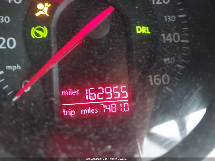 2009 Volkswagen Passat Komfort VIN: WVWJK73C69P040536 Lot: 43843681