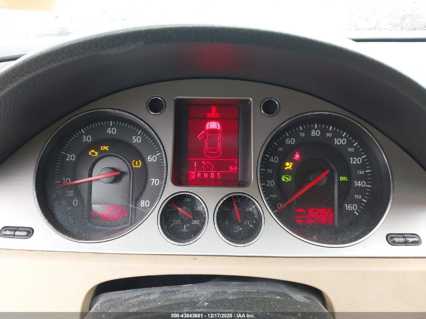 2009 Volkswagen Passat Komfort VIN: WVWJK73C69P040536 Lot: 43843681