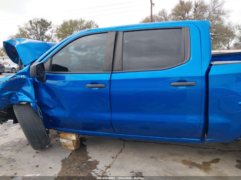 2023 Chevrolet Silverado 1500 2Wd Short Bed Custom VIN: 3GCPABEK2PG139084 Lot: 43843682