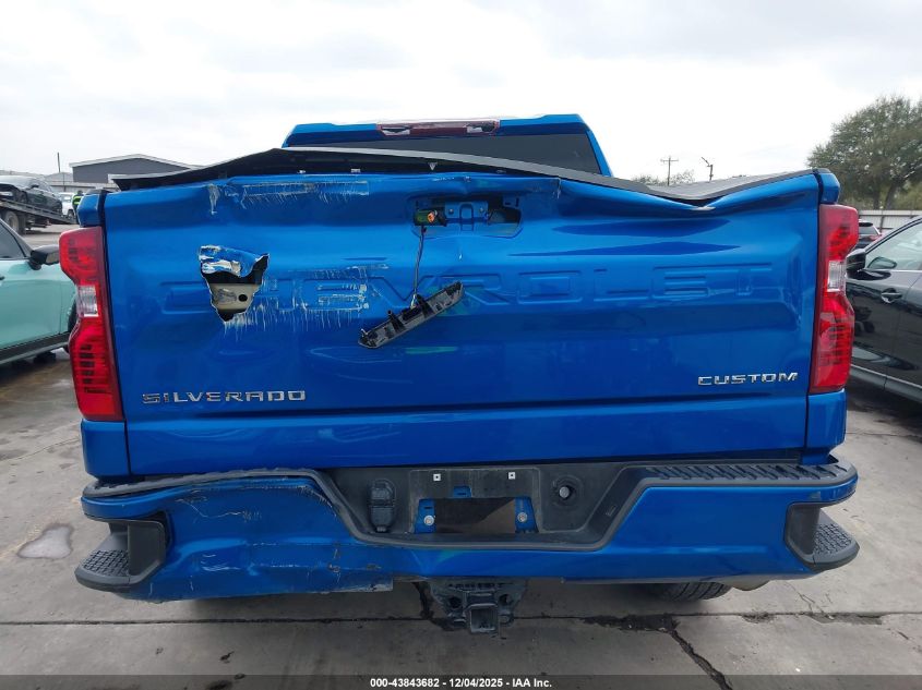 2023 Chevrolet Silverado 1500 2Wd Short Bed Custom VIN: 3GCPABEK2PG139084 Lot: 43843682