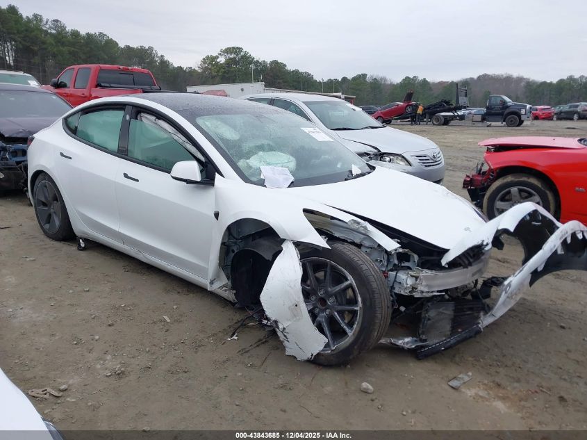 2023 Tesla Model 3 Rear-Wheel Drive VIN: 5YJ3E1EA2PF385966 Lot: 43843685