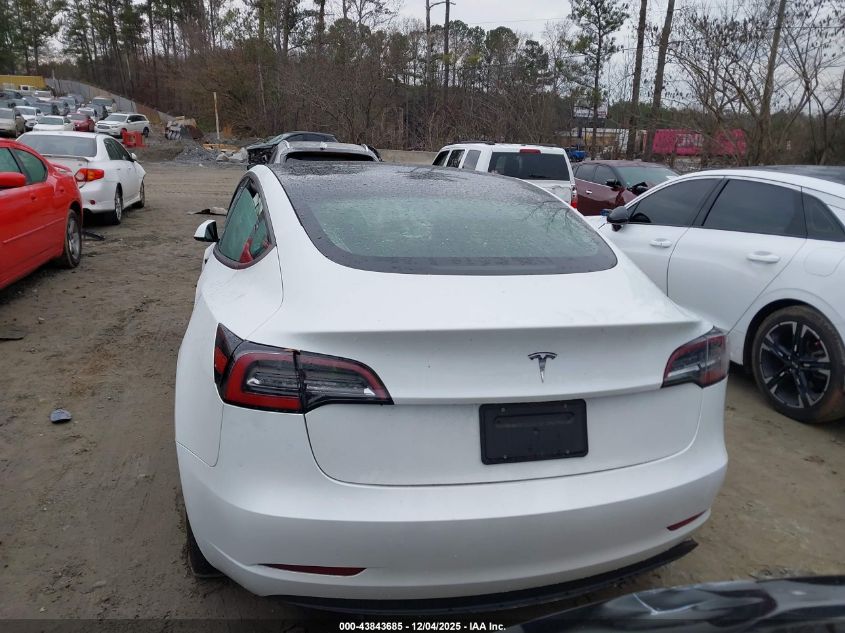 2023 Tesla Model 3 Rear-Wheel Drive VIN: 5YJ3E1EA2PF385966 Lot: 43843685