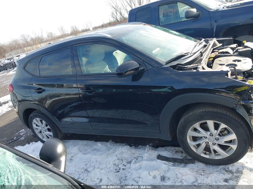 2021 Hyundai Tucson Value VIN: KM8J33A41MU380264 Lot: 43843701