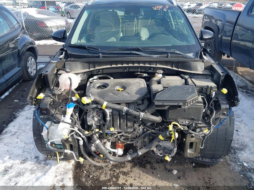 2021 Hyundai Tucson Value VIN: KM8J33A41MU380264 Lot: 43843701