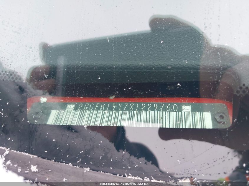 2008 Chevrolet Silverado 1500 Lt2 VIN: 2GCEK19Y781229760 Lot: 43843714