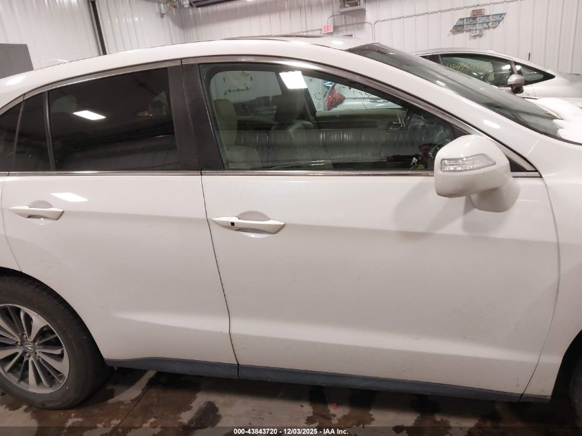 2017 Acura Rdx Advance Package VIN: 5J8TB4H70HL017456 Lot: 43843720