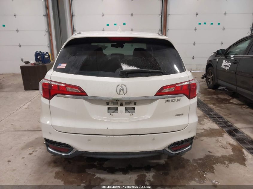 2017 Acura Rdx Advance Package VIN: 5J8TB4H70HL017456 Lot: 43843720
