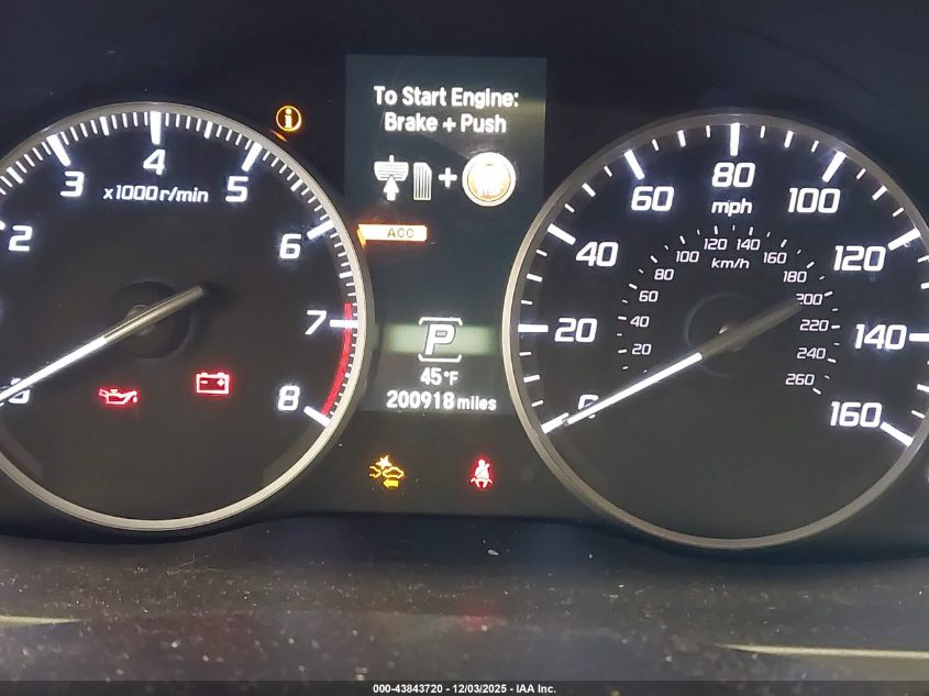 2017 Acura Rdx Advance Package VIN: 5J8TB4H70HL017456 Lot: 43843720