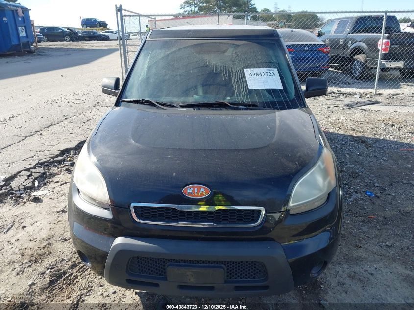 2010 Kia Soul + VIN: KNDJT2A21A7138694 Lot: 43843723