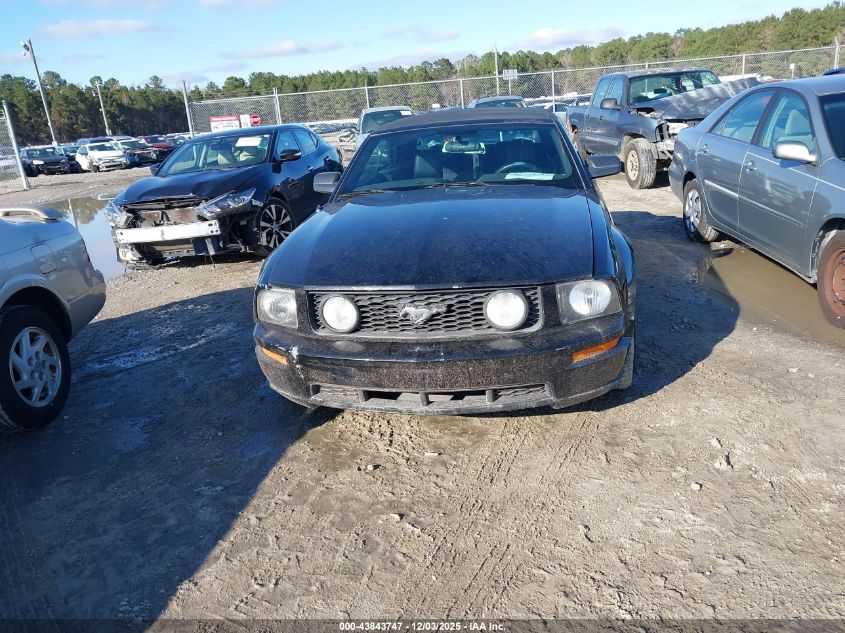 2008 Ford Mustang Gt Deluxe/Gt Premium VIN: 1ZVHT85HX85186696 Lot: 43843747