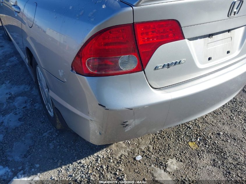2008 Honda Civic Hybrid VIN: JHMFA36268S000553 Lot: 43843779