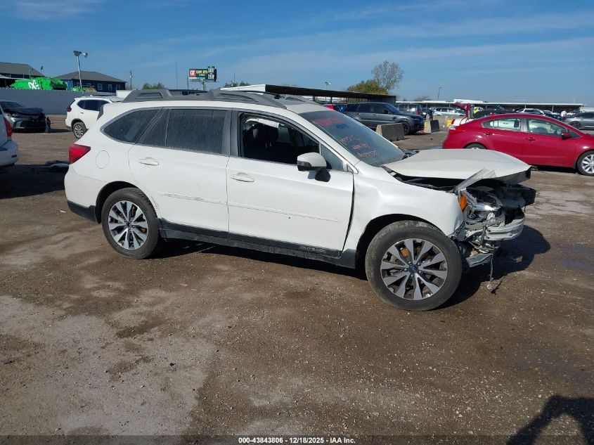 2016 Subaru Outback VIN: 4S4BSBNC5G329252 Lot: 43843806