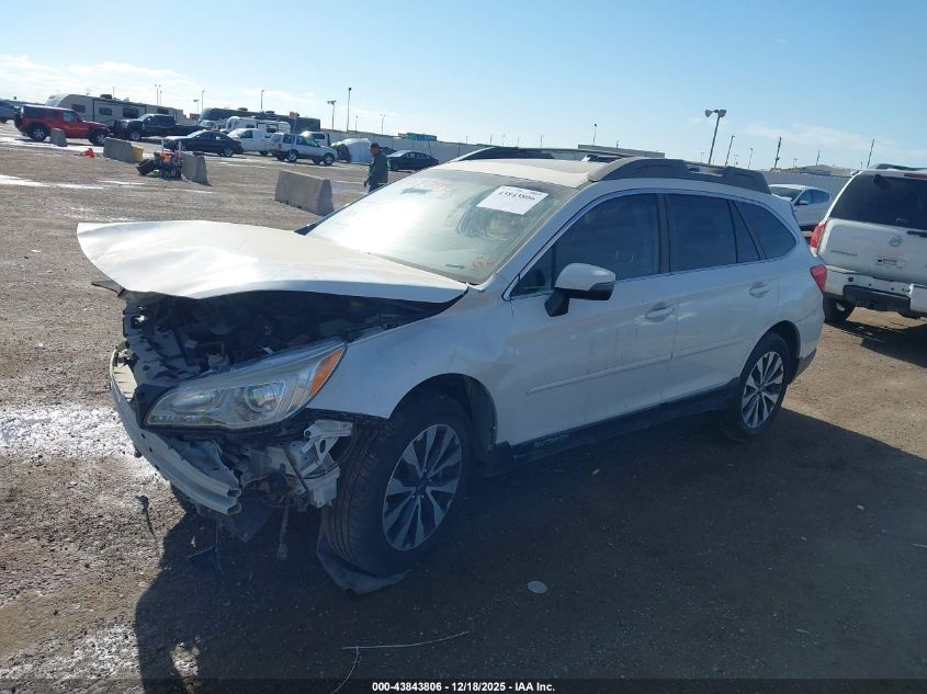 2016 Subaru Outback VIN: 4S4BSBNC5G329252 Lot: 43843806