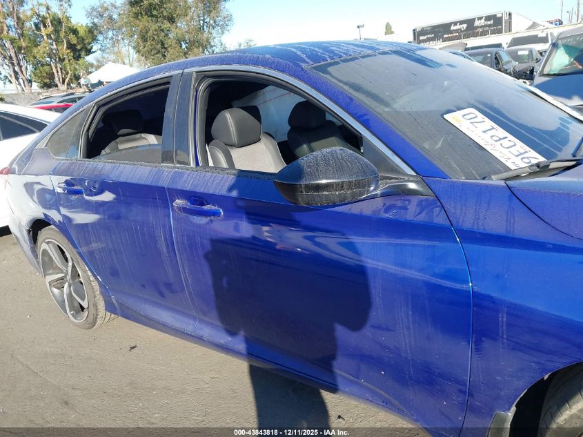 2022 Honda Accord Sport VIN: 1HGCV1F37NA075254 Lot: 43843818