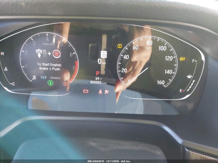 2022 Honda Accord Sport VIN: 1HGCV1F37NA075254 Lot: 43843818