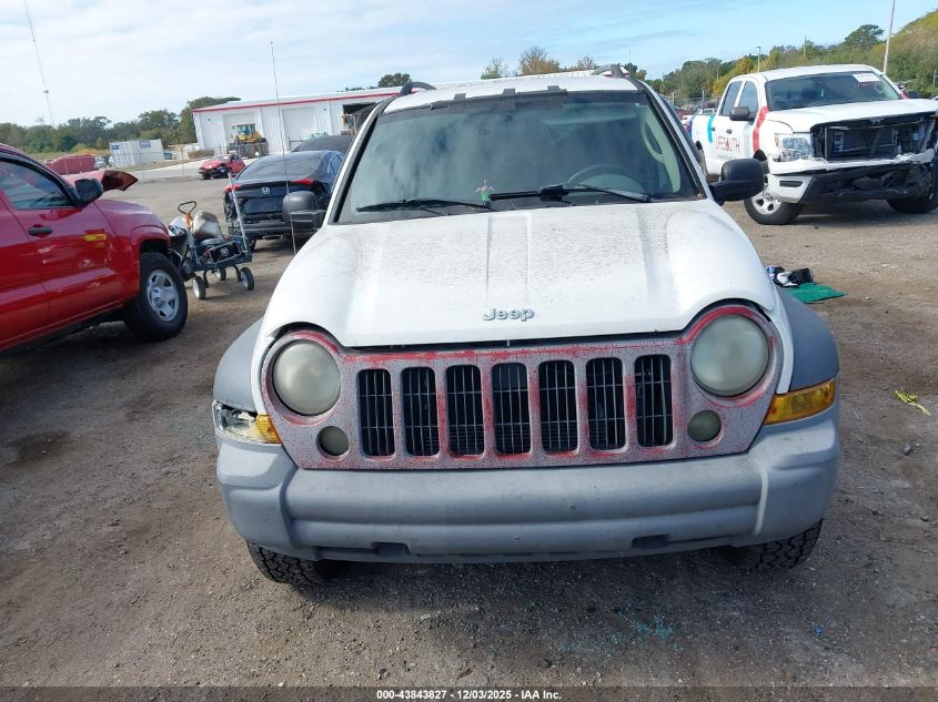 2007 Jeep Liberty Sport VIN: 1J4GL48K77W561834 Lot: 43843827