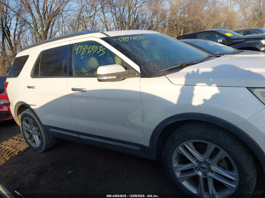 2017 Ford Explorer Limited VIN: 1FM5K8F84HGC20154 Lot: 43843835