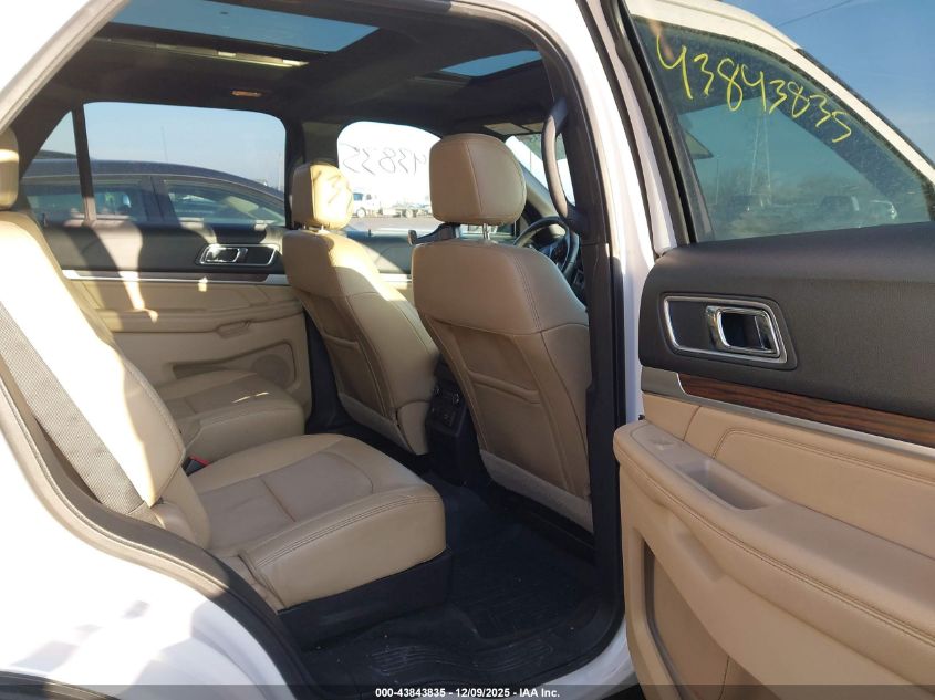 2017 Ford Explorer Limited VIN: 1FM5K8F84HGC20154 Lot: 43843835