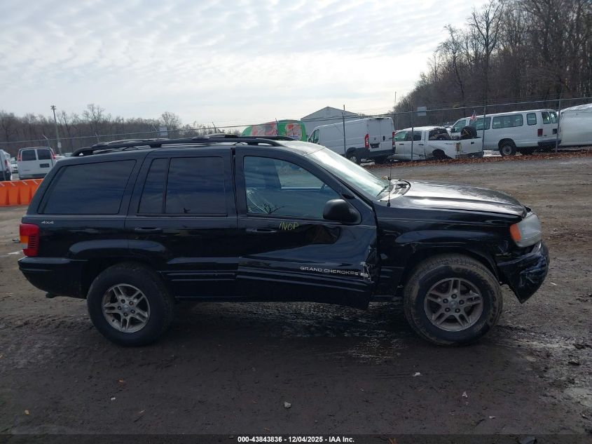 1999 Jeep Grand Cherokee Limited VIN: 1J4GW68NXXC805328 Lot: 43843836