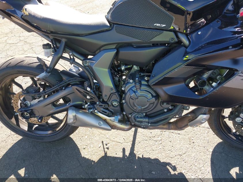 2025 Yamaha Yzfr7 VIN: JYARM38Y5SA003539 Lot: 43843873