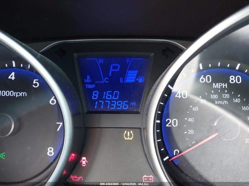 2011 Hyundai Tucson Limited VIN: KM8JU3AC0BU226954 Lot: 43843888