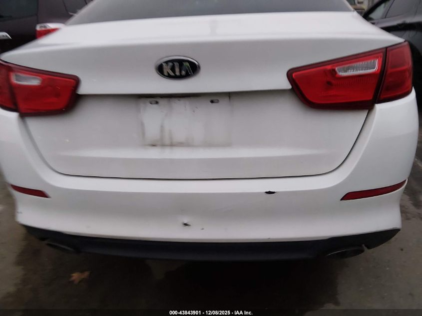 2015 Kia Optima Ex VIN: 5XXGN4A76FG402700 Lot: 43843901
