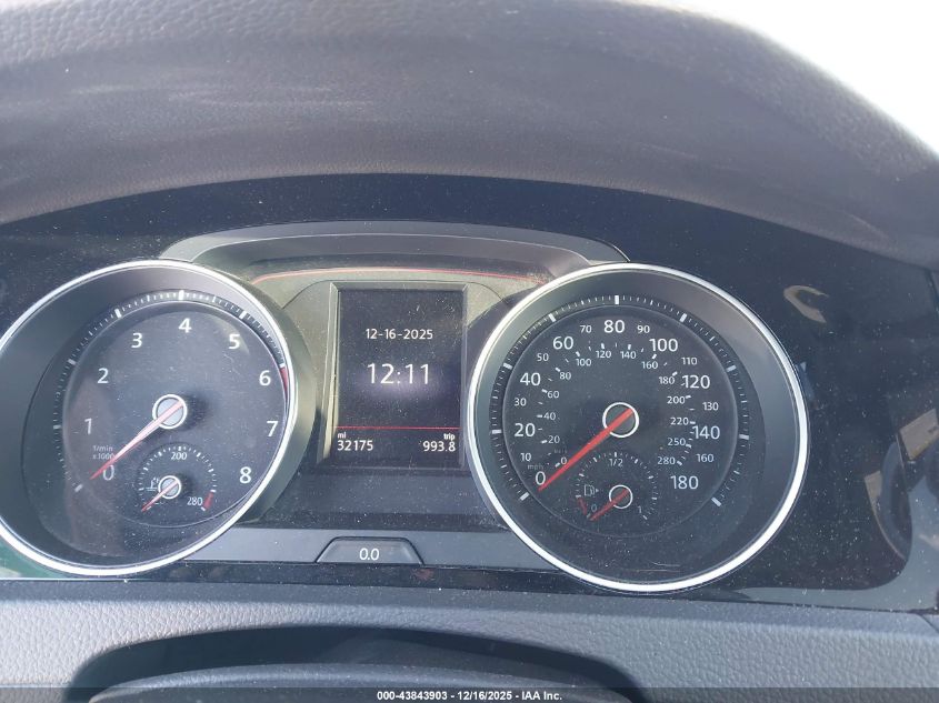 2019 Volkswagen Golf Gti 2.0T Autobahn/2.0T Rabbit Edition/2.0T S/2.0T Se VIN: 3VW5T7AU4KM032843 Lot: 43843903