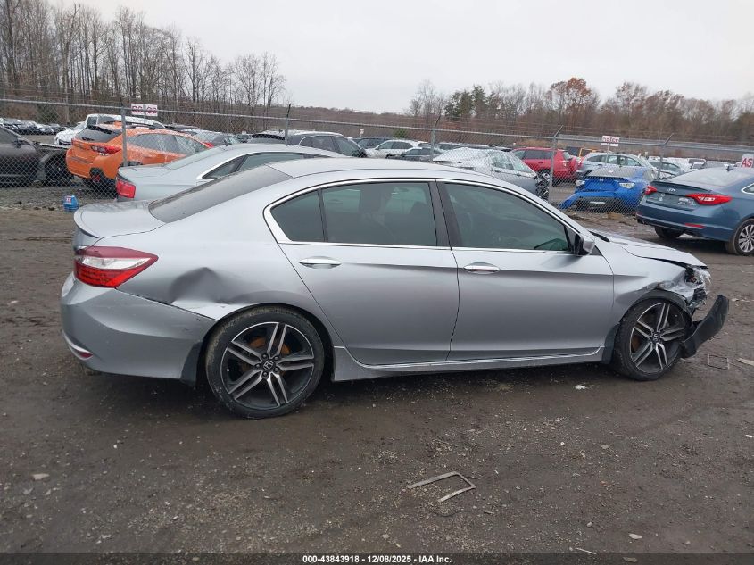 2017 Honda Accord Sport Se VIN: 1HGCR2F10HA284610 Lot: 43843918
