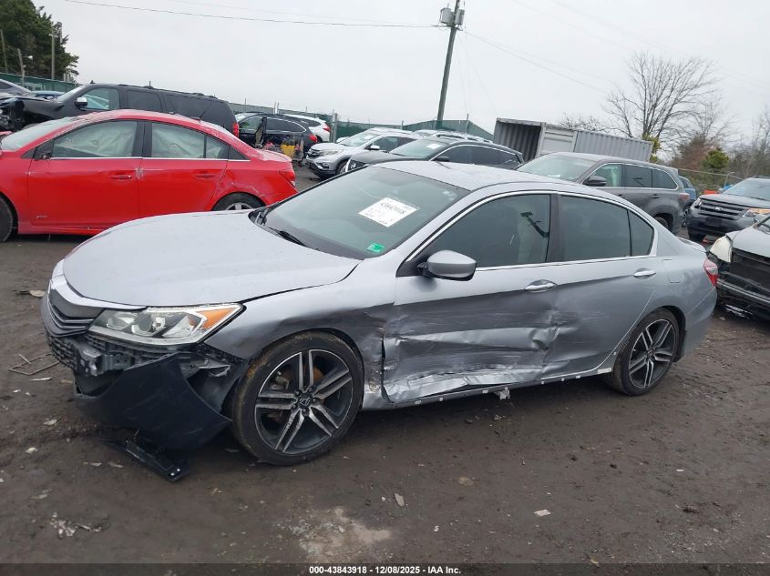 2017 Honda Accord Sport Se VIN: 1HGCR2F10HA284610 Lot: 43843918