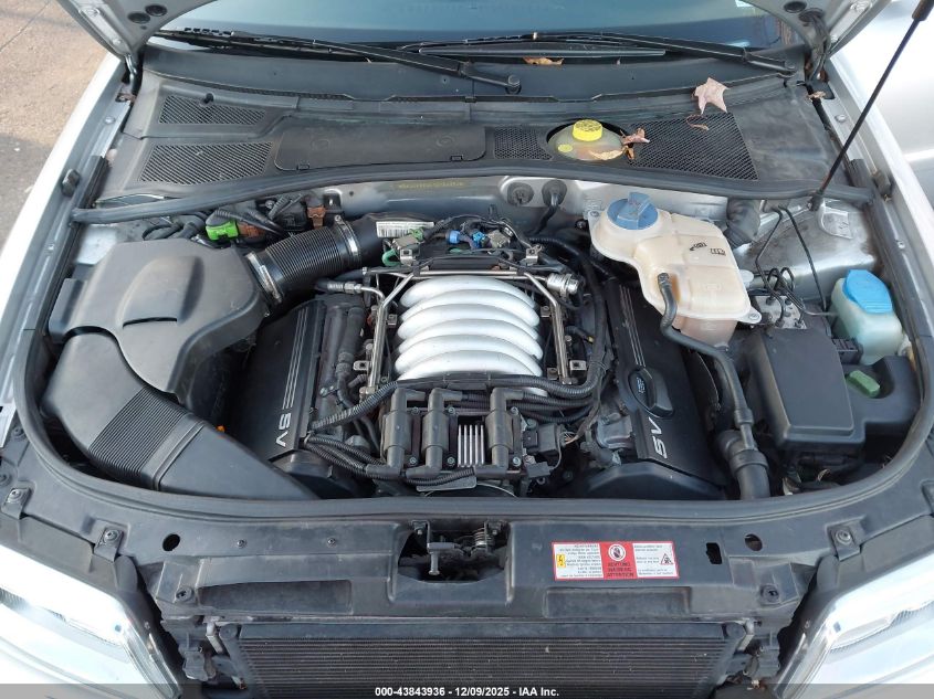 2001 Audi A4 2.8 Avant VIN: WAUKH68DX1A134664 Lot: 43843936
