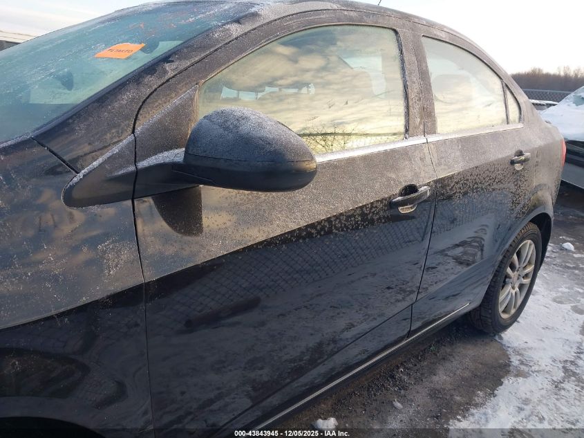 2013 Chevrolet Sonic Lt Auto VIN: 1G1JC5SH3D4108390 Lot: 43843945