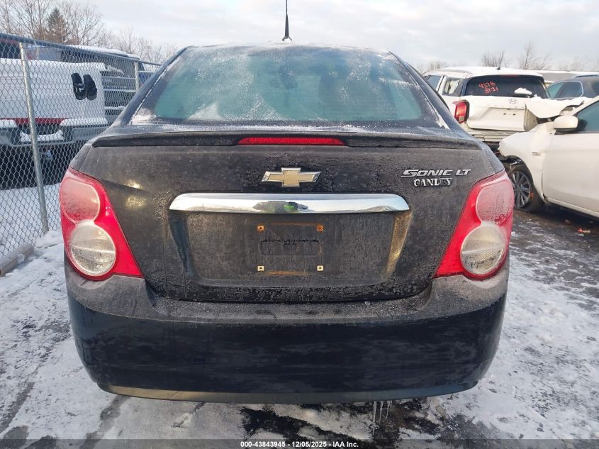 2013 Chevrolet Sonic Lt Auto VIN: 1G1JC5SH3D4108390 Lot: 43843945