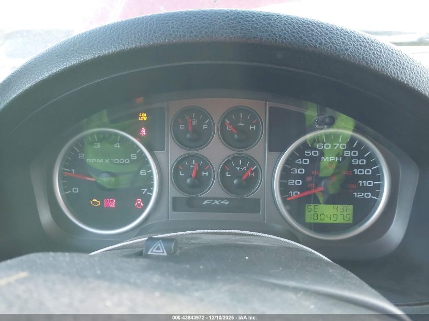 2005 Ford F-150 Fx4/Xlt VIN: 1FTPX04545KB65786 Lot: 43843972