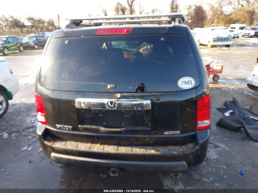 2011 Honda Pilot Ex-L VIN: 5FNYF4H56BB106157 Lot: 43843986