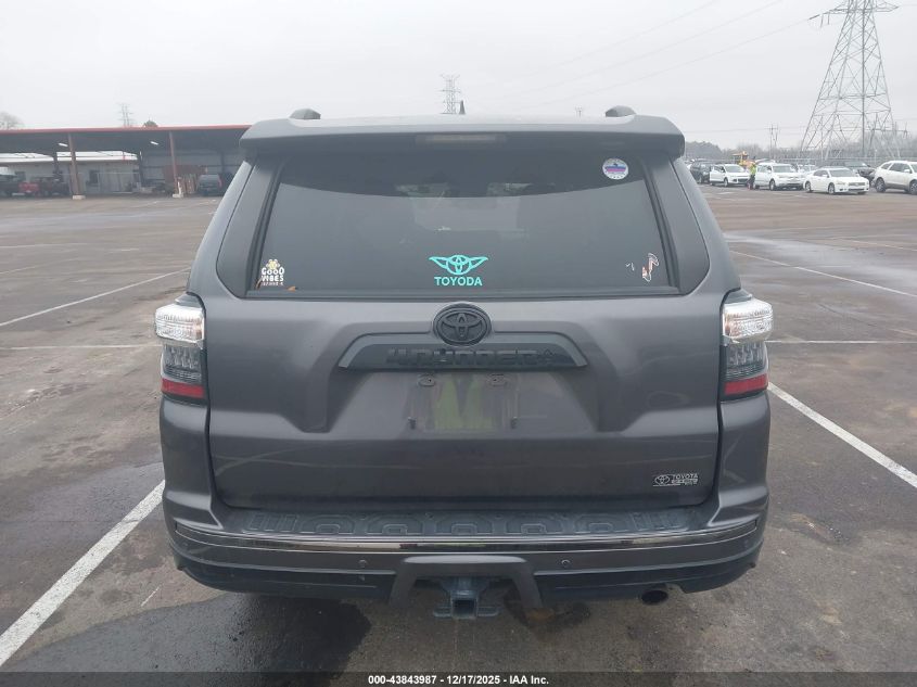 2021 Toyota 4Runner Nightshade Special Edition VIN: JTEJU5JR7M5963985 Lot: 43843987