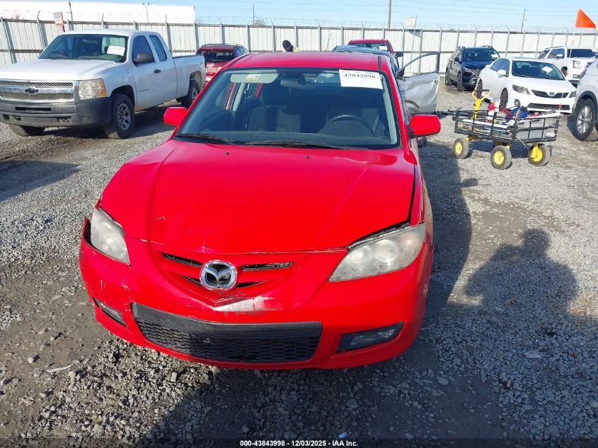 2008 Mazda Mazda3 S Sport VIN: JM1BK323181876156 Lot: 43843998