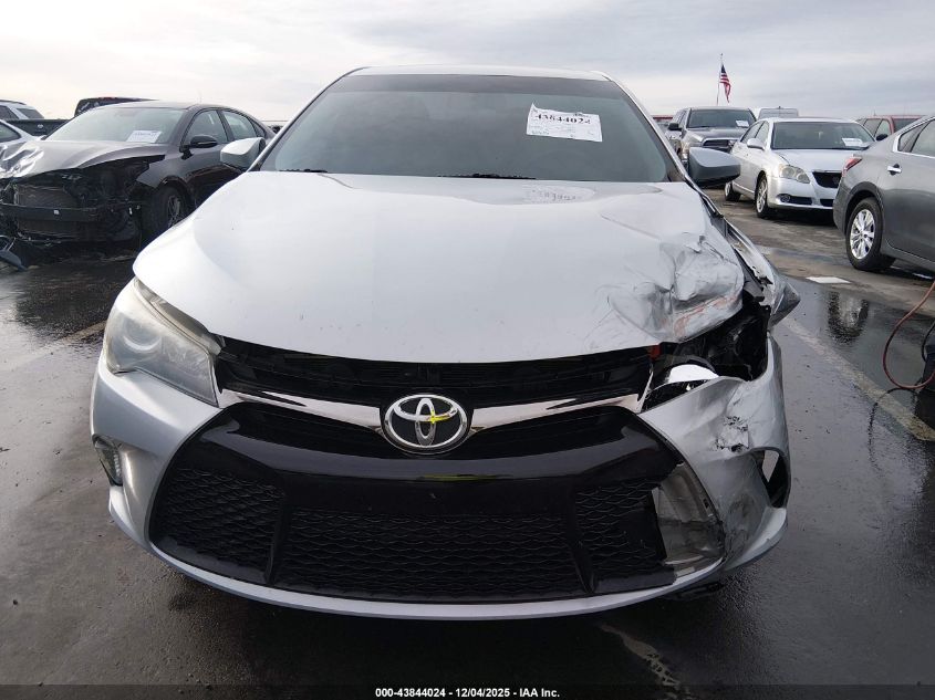2015 Toyota Camry Se VIN: 4T1BF1FK2FU087547 Lot: 43844024