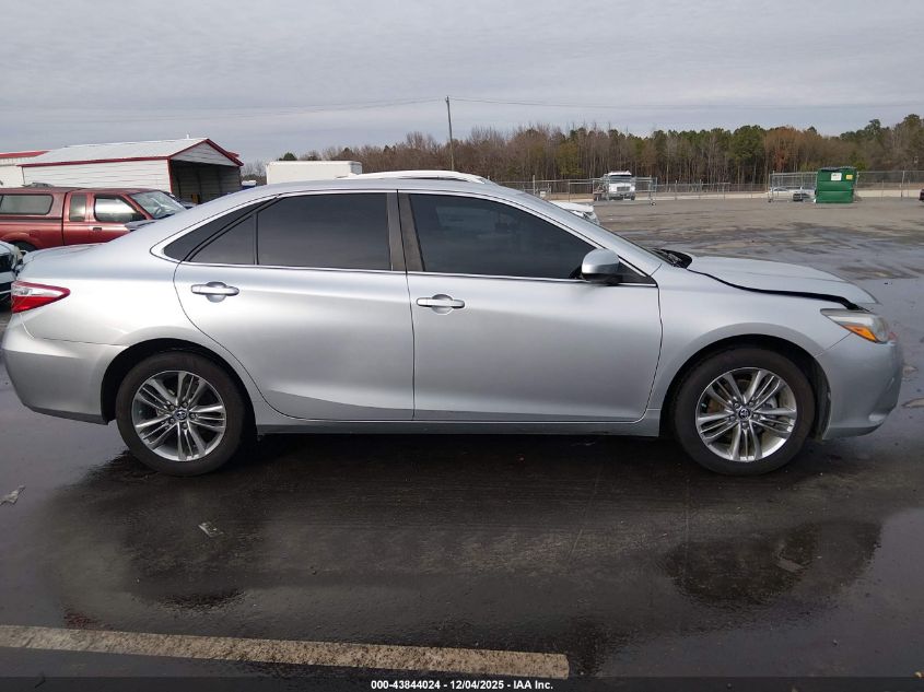 2015 Toyota Camry Se VIN: 4T1BF1FK2FU087547 Lot: 43844024