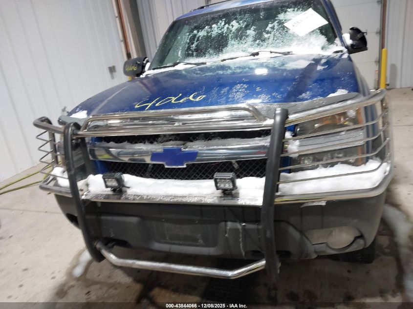 2003 Chevrolet Avalanche 1500 VIN: 3GNEK13T23G110065 Lot: 43844066