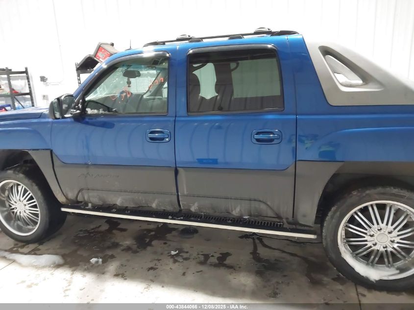 2003 Chevrolet Avalanche 1500 VIN: 3GNEK13T23G110065 Lot: 43844066