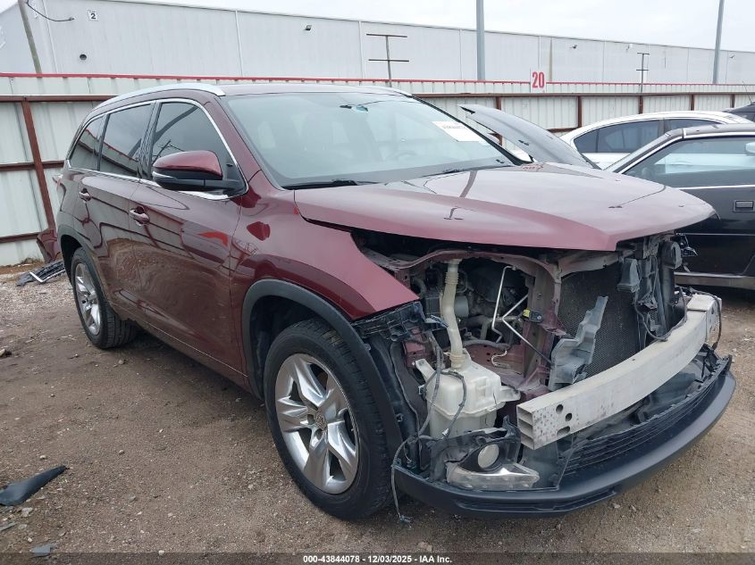 TOYOTA HIGHLANDER LIMITED V6