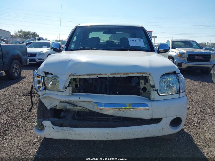 2006 Toyota Tundra Sr5 V8 VIN: 5TBET34186S558145 Lot: 43844100