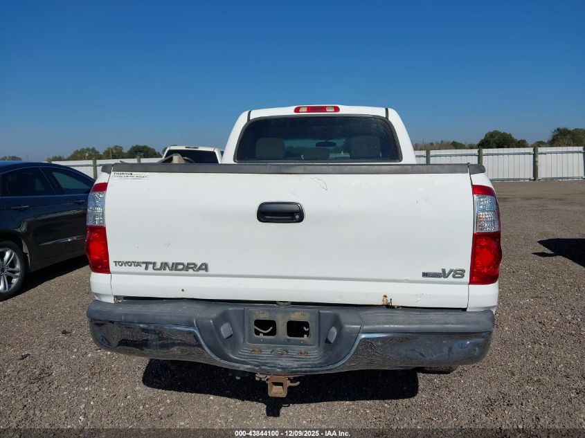 2006 Toyota Tundra Sr5 V8 VIN: 5TBET34186S558145 Lot: 43844100