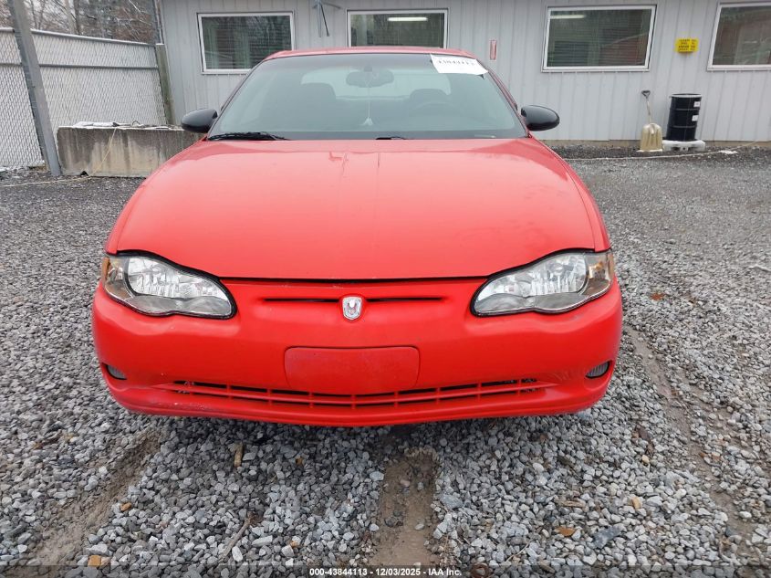 2001 Chevrolet Monte Carlo Ss VIN: 2G1WX15K419107171 Lot: 43844113