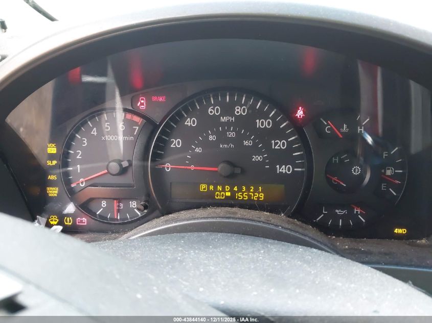 2005 Nissan Armada Le VIN: 5N1AA08B55N728586 Lot: 43844140