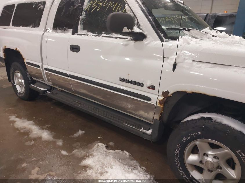 1999 Dodge Ram 1500 St VIN: 3B7HF13Z2XG248743 Lot: 43844149